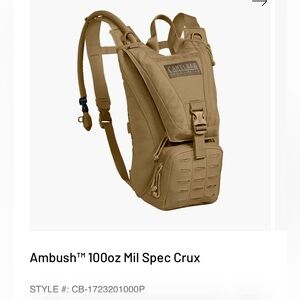 CamelBak Tan Hydration Backpack